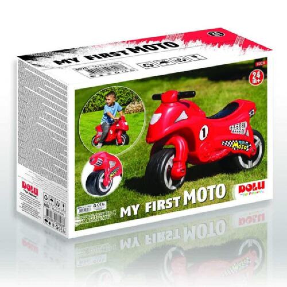 Motocicleta Dolu - My first moto rosu