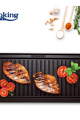 Tava grill/plita Cooking by Heinner, fonta, inductie, 51 x 26 x 2.5 cm