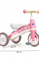 Tricicleta cu pedale pentru copii, „Lion”, varsta +1 an, Smartic, 48 x 62 x 35 cm, Roz